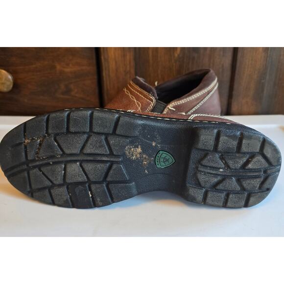 Ariat Leather Slip on shoes size 9 - Picture 6 of 8